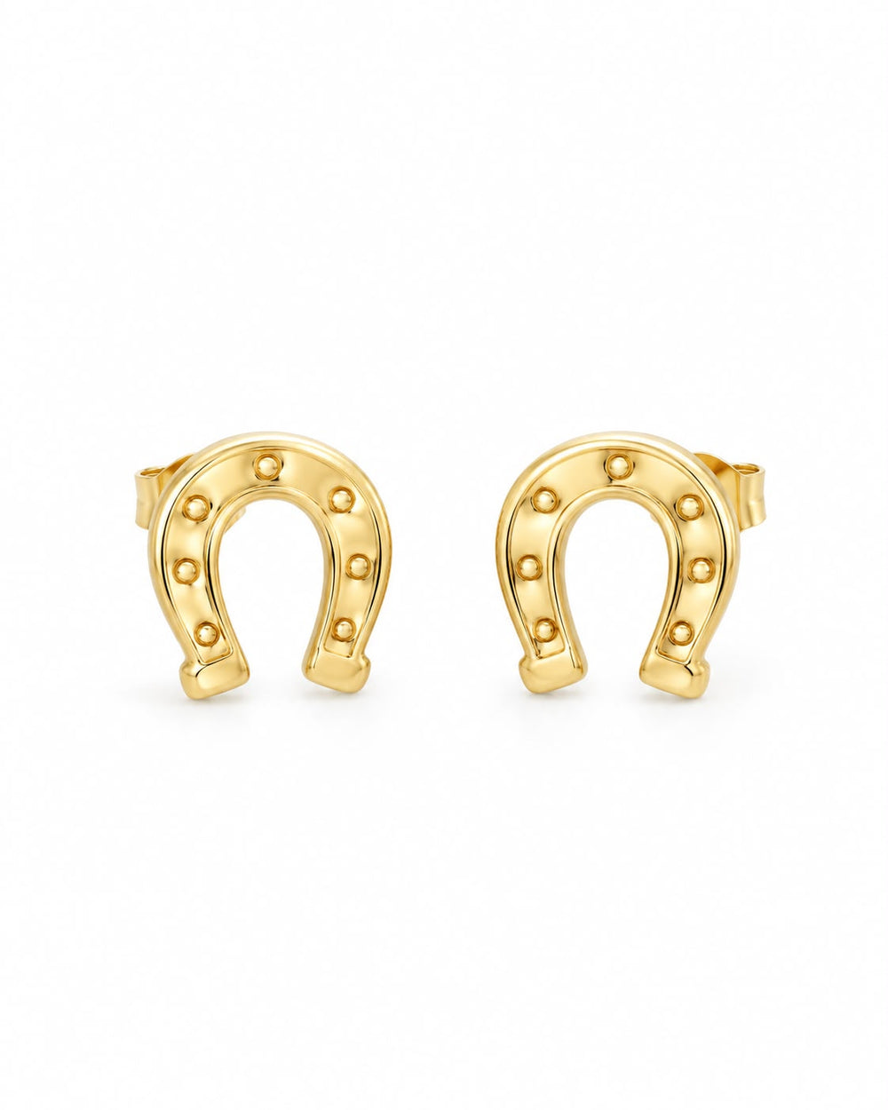 ARETES ORO 10K HERRADURA