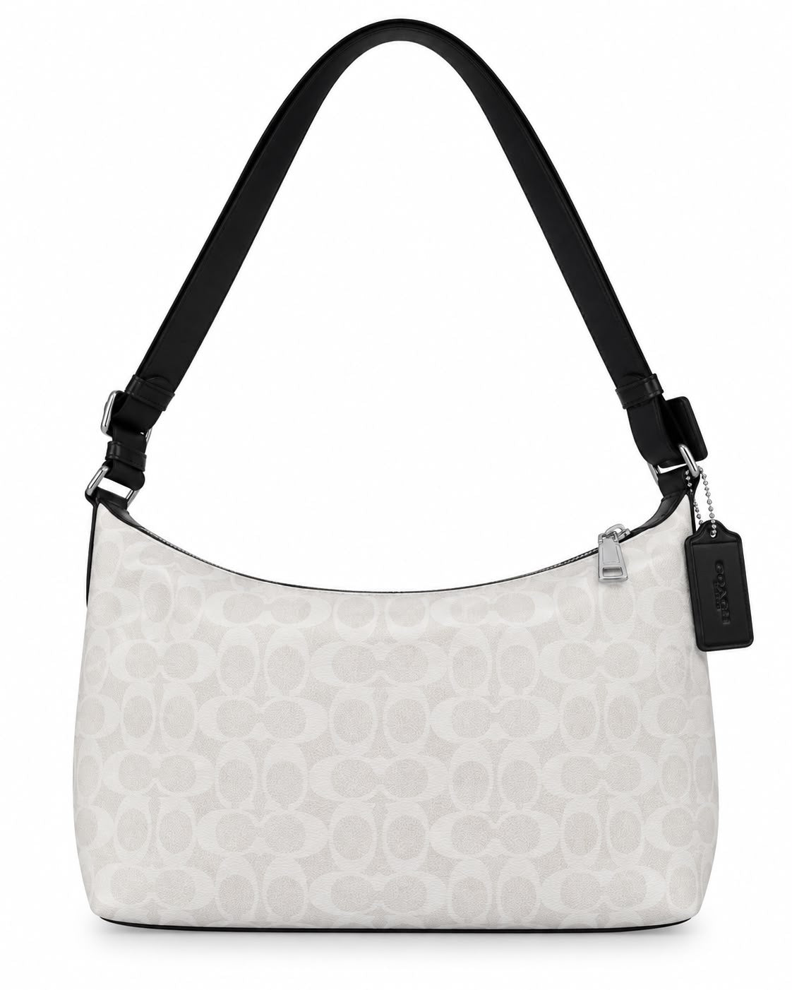 BANDOLERA COACH MOD3 LARGO BLANCO RELIEVE