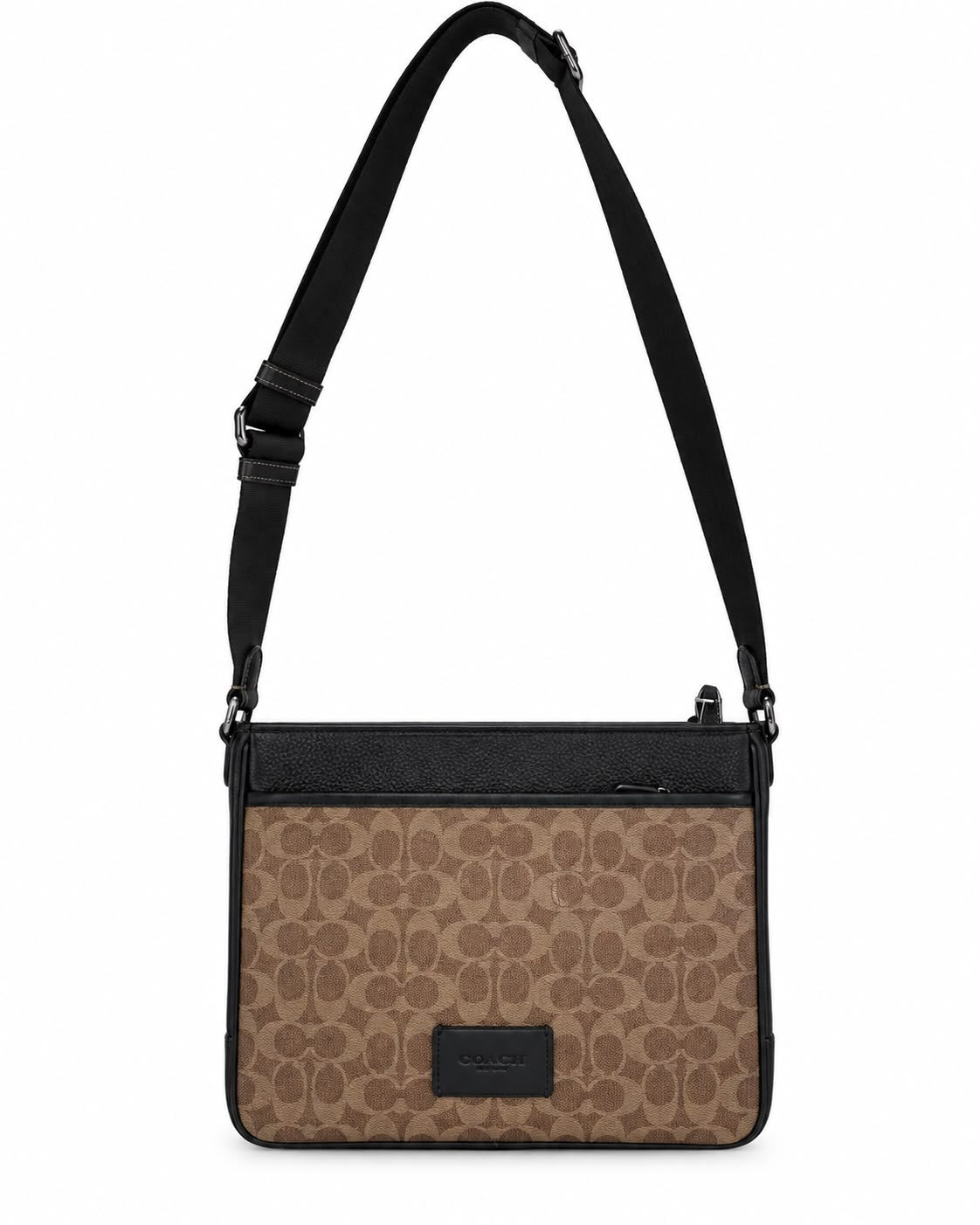 BANDOLERA COACH MOD8 LAPTOP CAFÉ RELIEVE