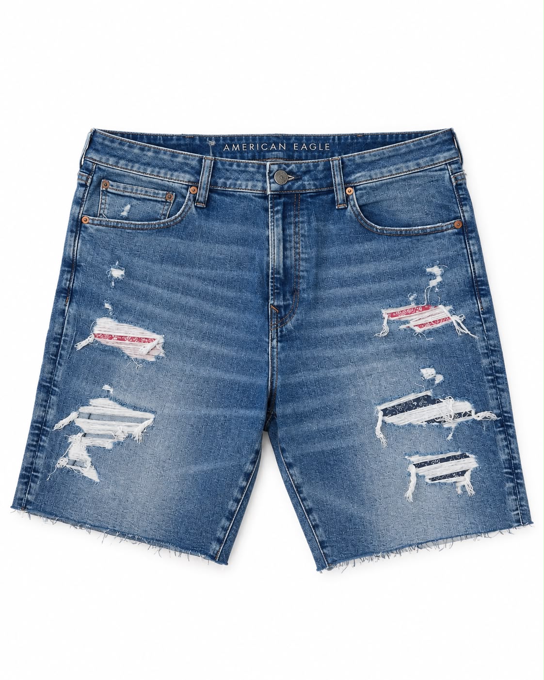 BERMUDA AMERICAN EAGLE AIEFLEX + JEAN SHORT AT THE KNEE 01331317393423 40