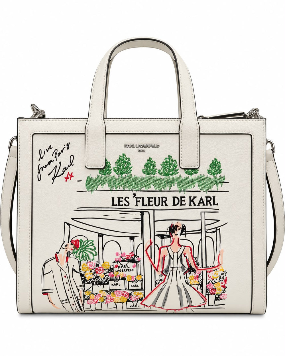 BOLSA KARL LAGERFELD KARL LAGERFELD BLANCA L