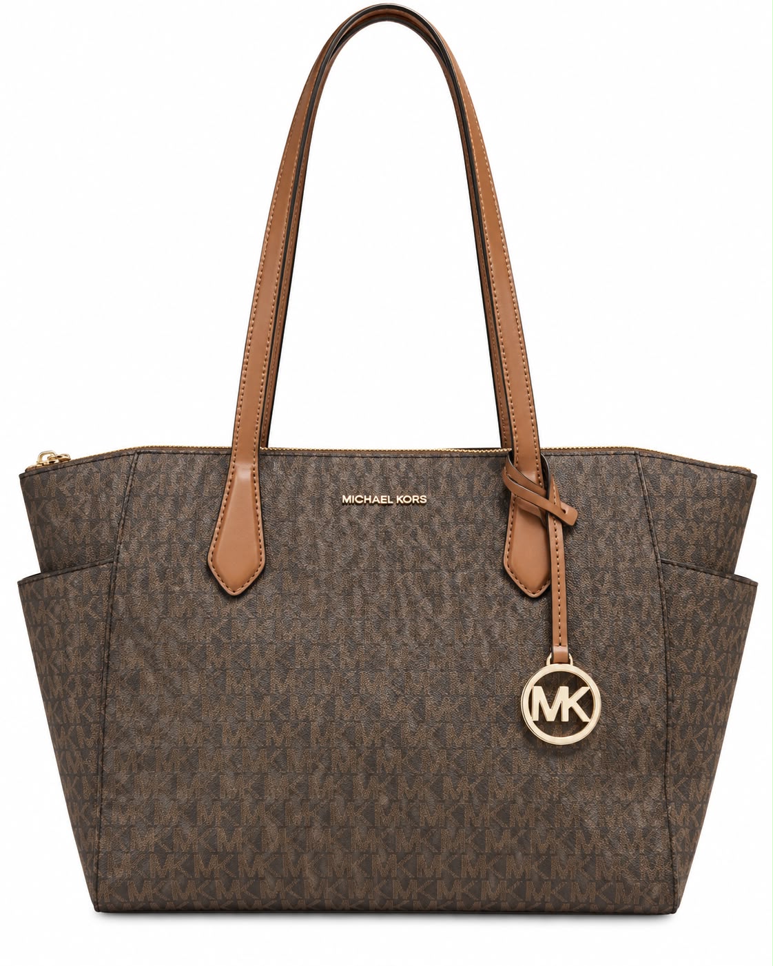 BOLSA MK MARILYN CAFÉ MONOGRAMAS