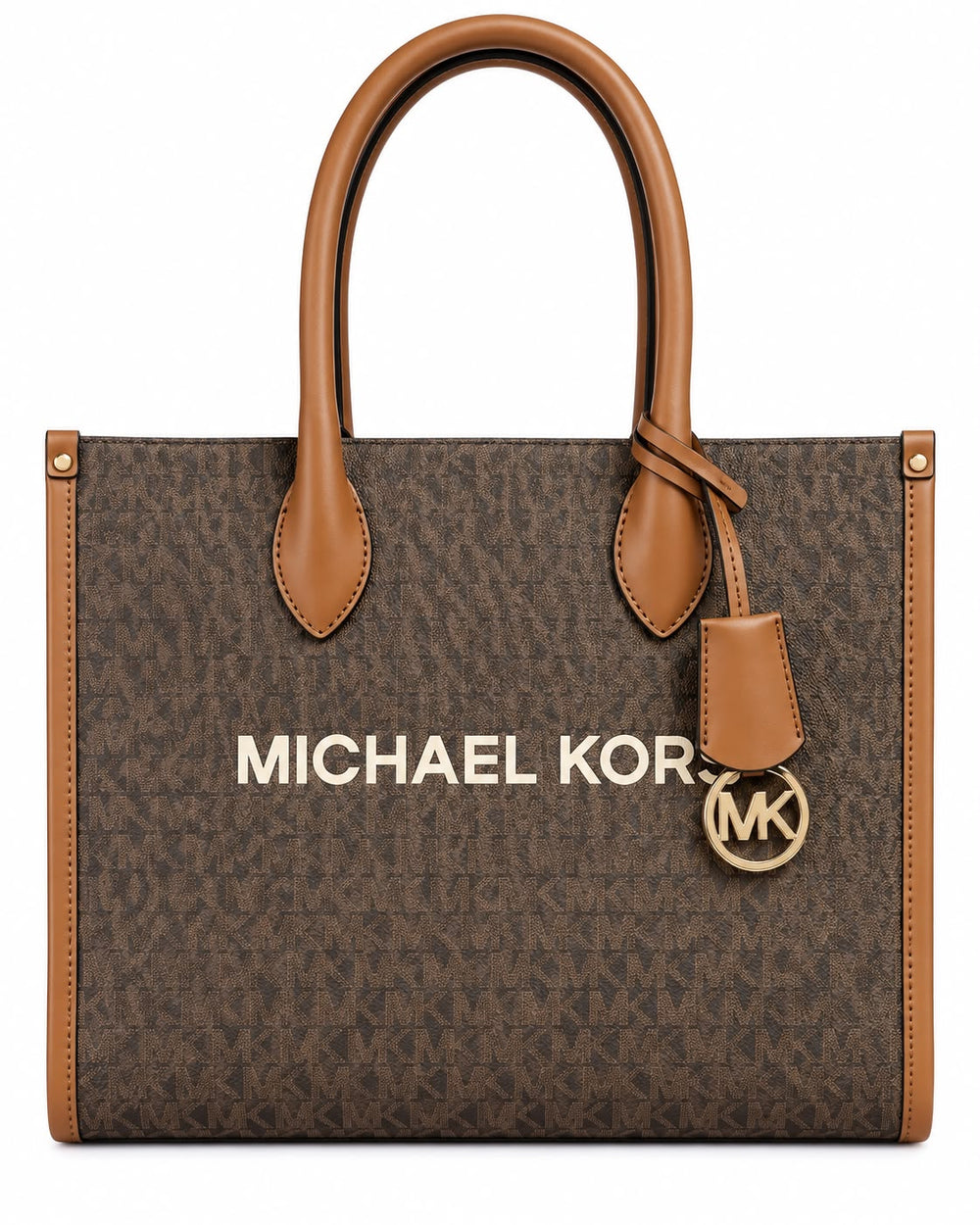 BOLSA MK MIRELLA CAFÉ MONOGRAMAS