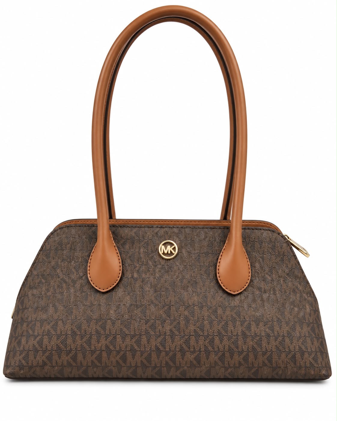 BOLSA MK PETRA CAFÉ MONOGRAMAS