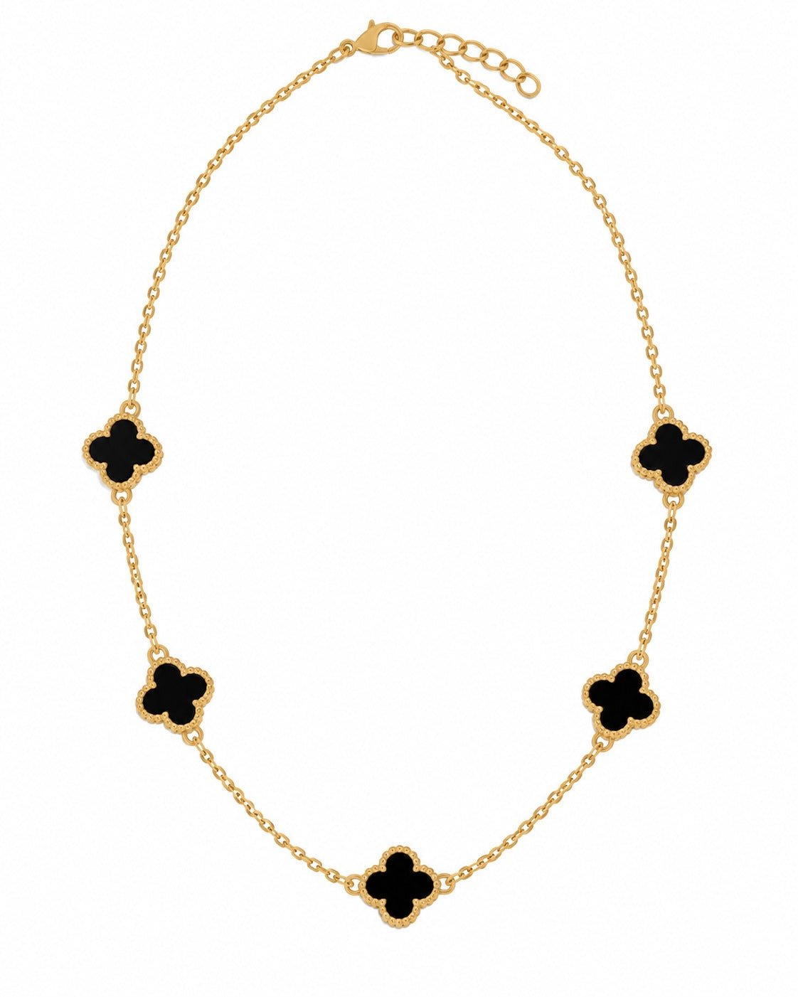 CADENA ESTILO VAN CLEEF METAL ESTILO 3 NEGRA