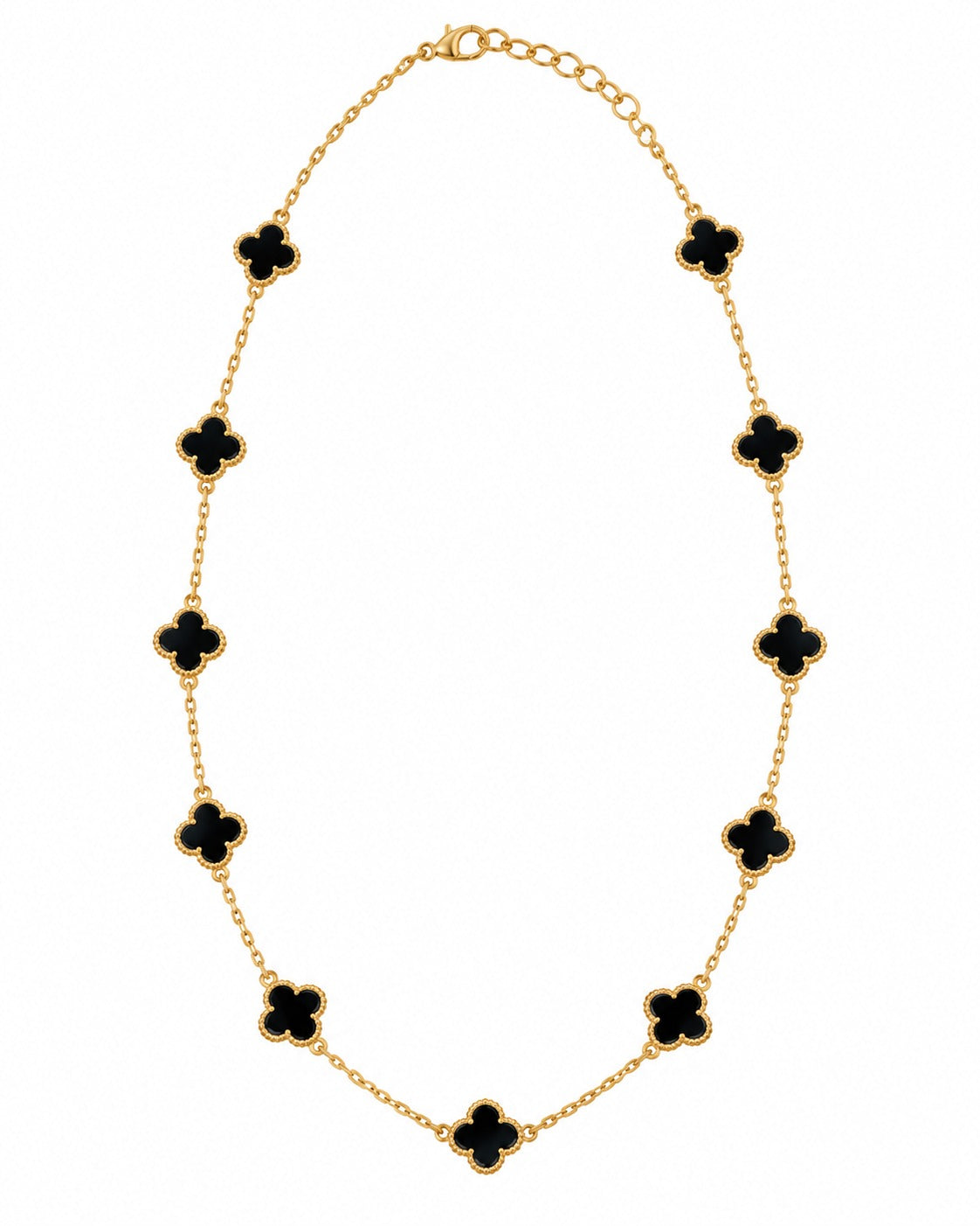 CADENA ESTILO VAN CLEEF METAL ESTILO 4 NEGRA