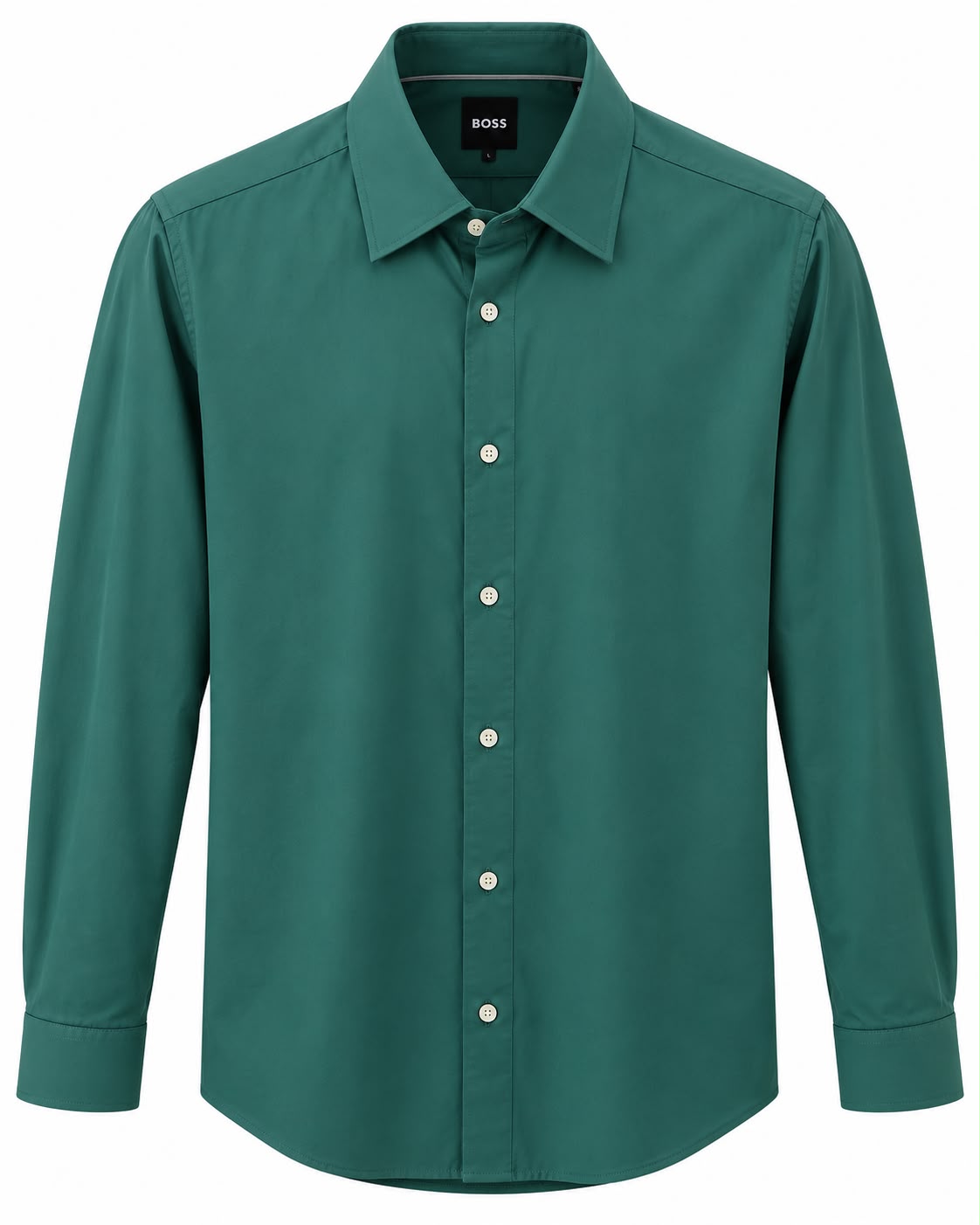CAMISA HUGO BOSS 50547726 SLIM FIT VERDE XXL