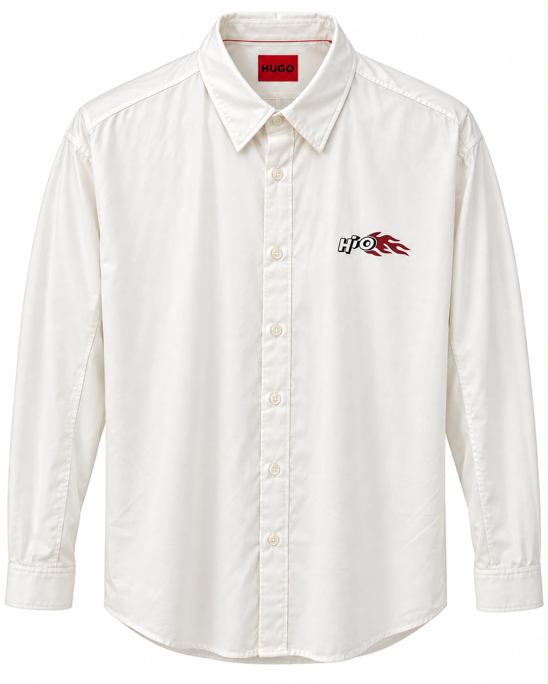 CAMISA HUGO BOSS 50568651 CASUAL SLIM FIT BEIGE XXL