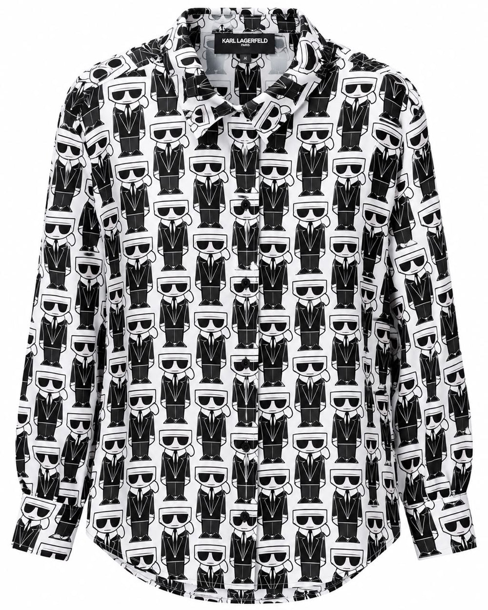 CAMISA KARL LAGERFELD L4GA3518 MONOGRAMA XL