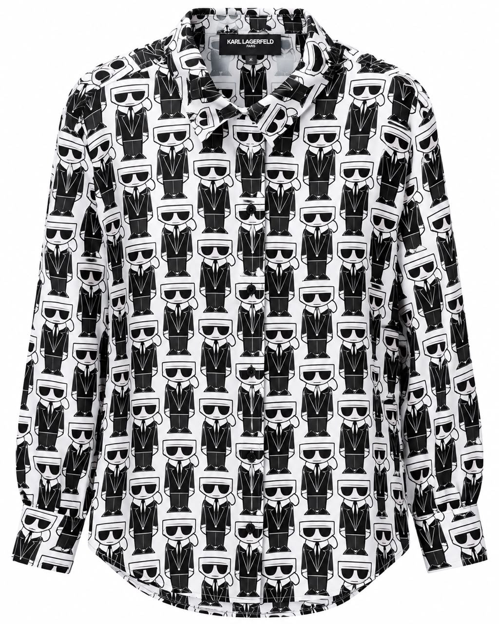 CAMISA KARL LAGERFELD L4GA3518 MONOGRAMA XL