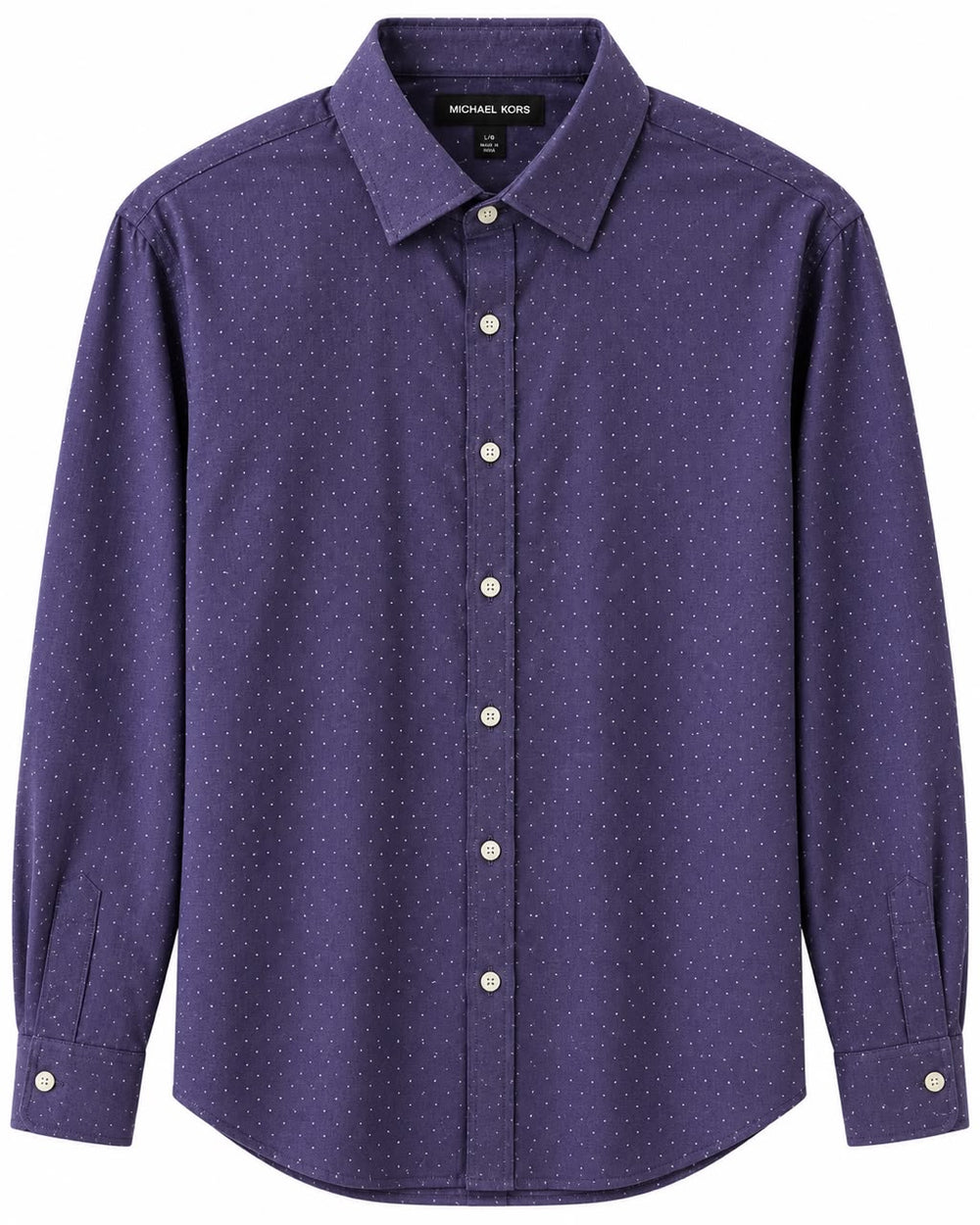 CAMISA MK DR3516 SLIM FIT MORADO L