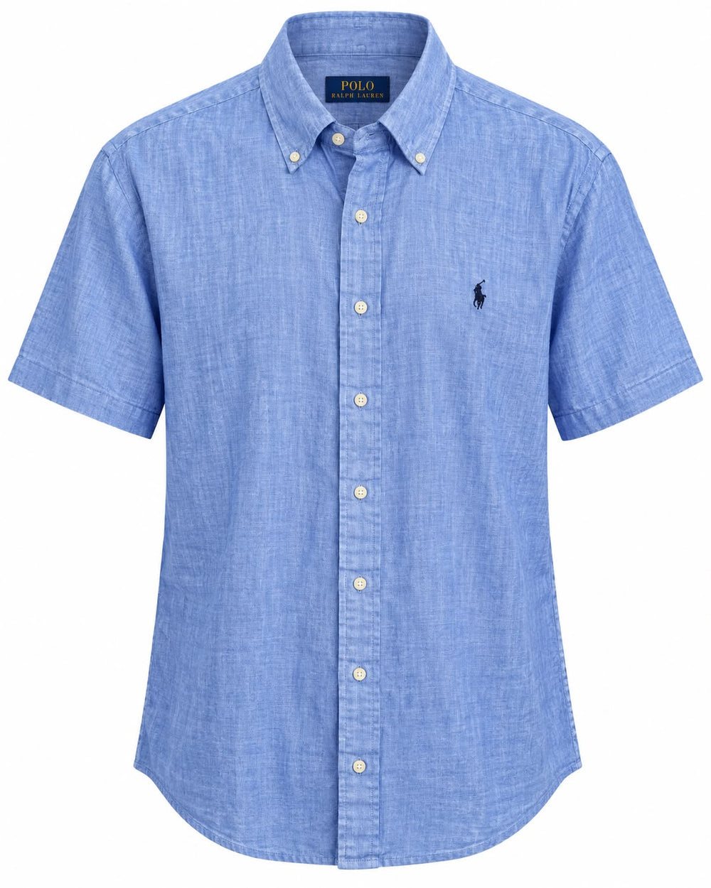 CAMISA POLO RALPH LAUREN 710719 MANGA CORTA AZUL L