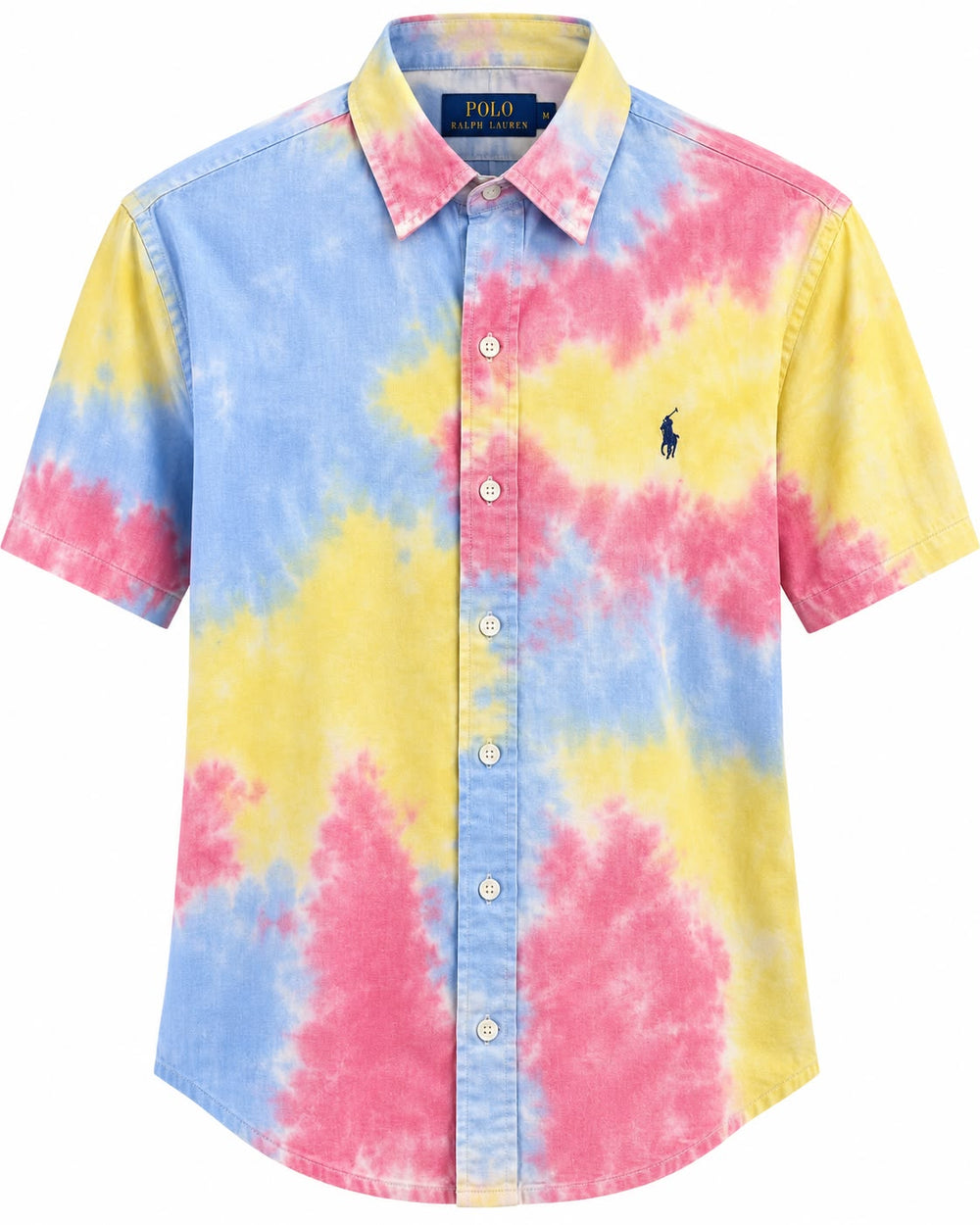 CAMISA POLO RALPH LAUREN 710864 CLASSIC FIT MANGA CORTA TRICOLOR M