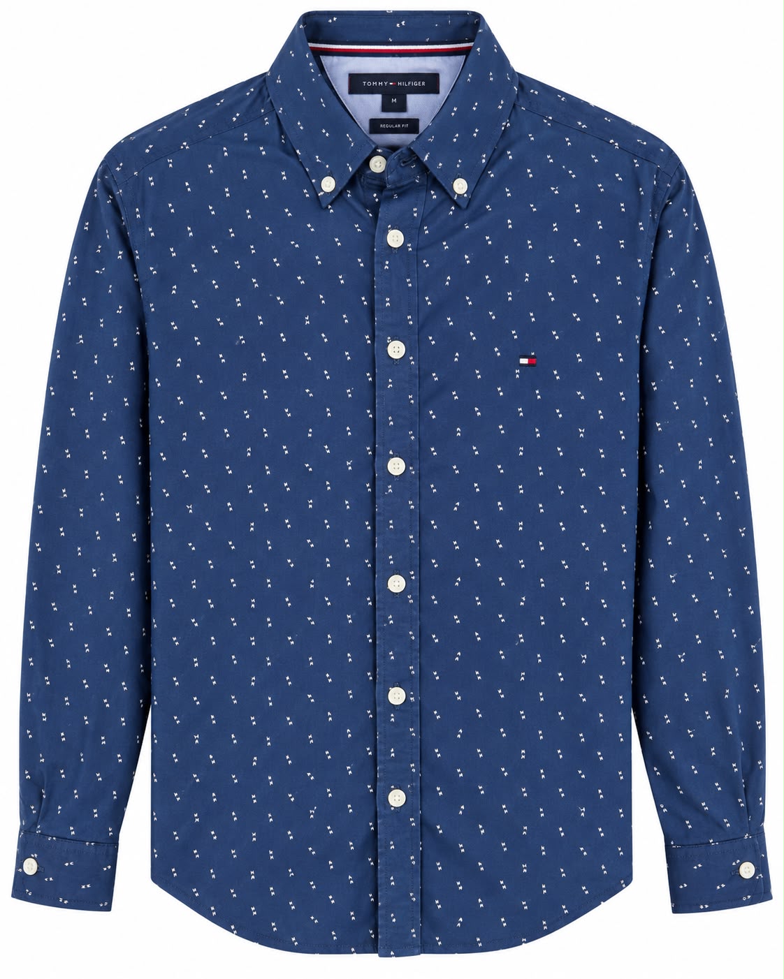 CAMISA TOMMY HILFIGER XM05928 AZUL PICOS M
