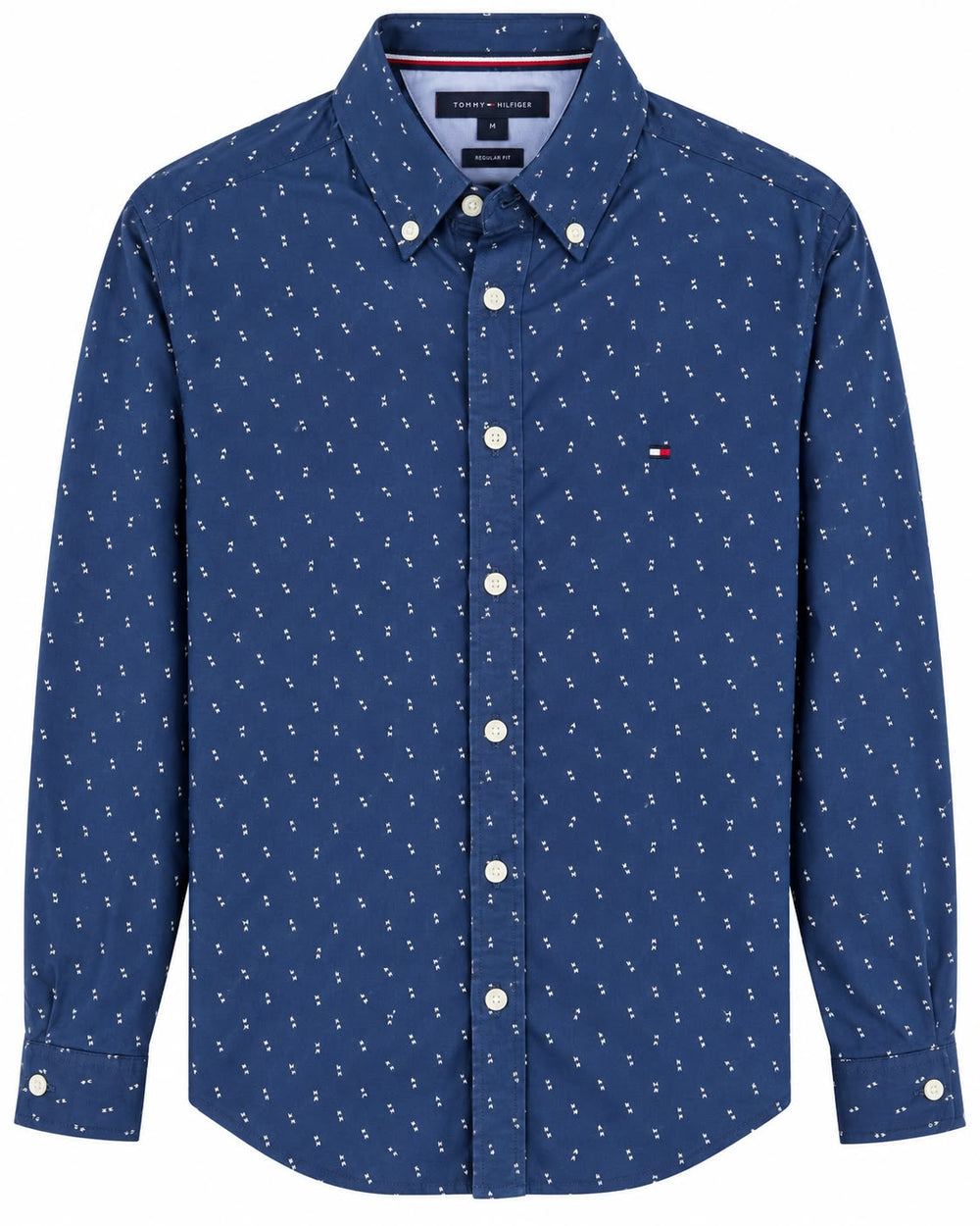 CAMISA TOMMY HILFIGER XM05928 AZUL PICOS M