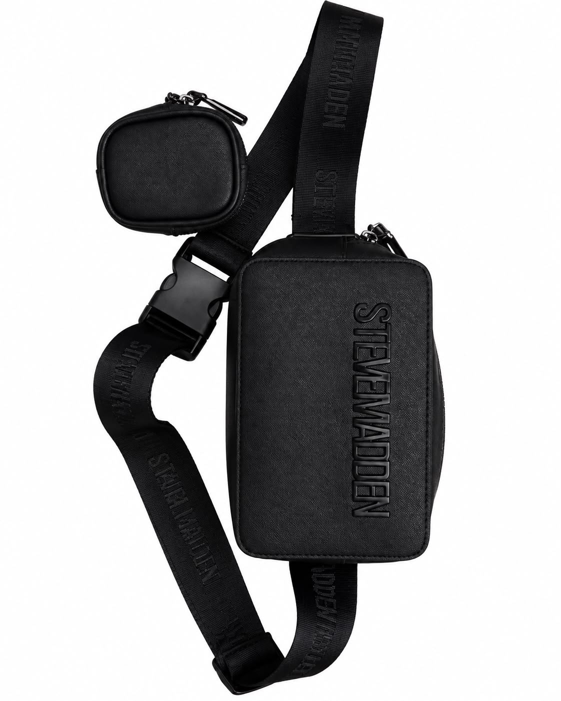 CANGURERA STEVE MADDEN NEGRA