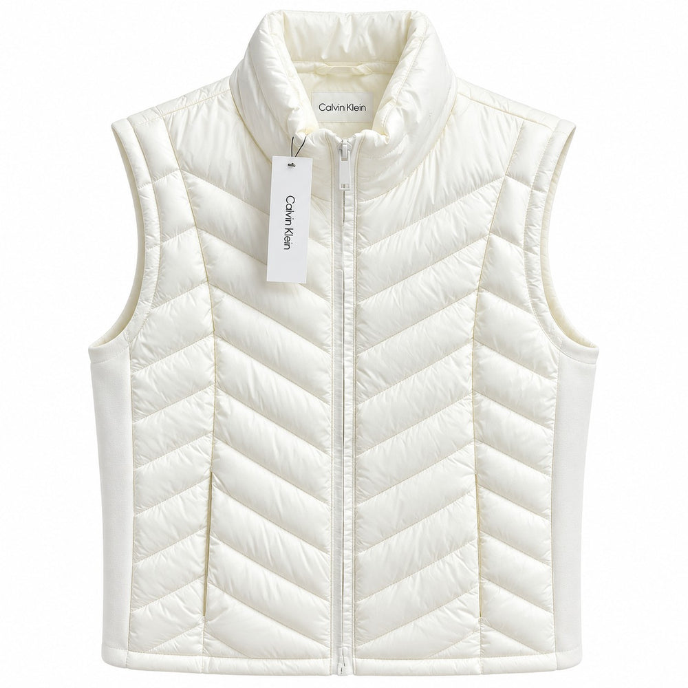 CHALECO DAMA CK 4300131805 BLANCO M