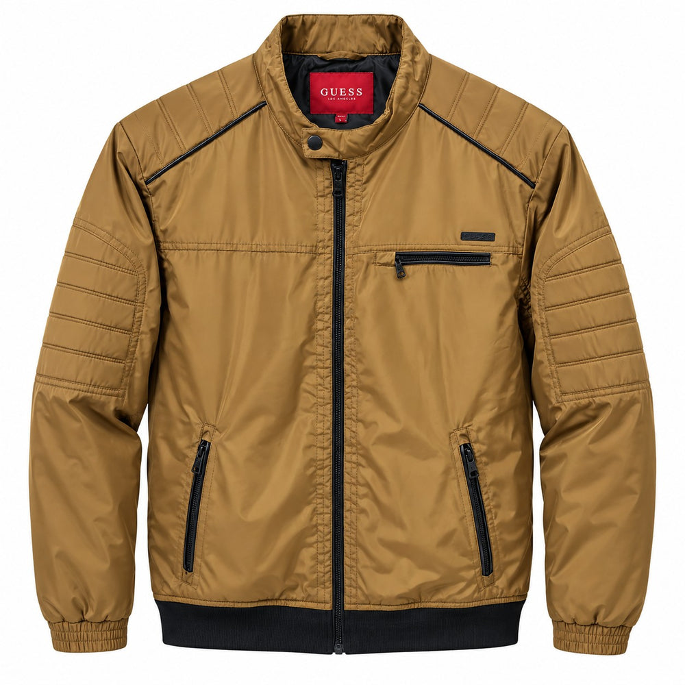 CHAMARRA CABALLERO GUESS G1J6 CAFÉ XL