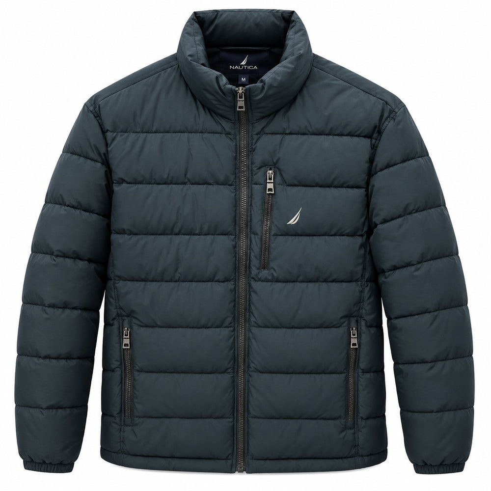 CHAMARRA CABALLERO NAUTICA LINEAS AZUL S