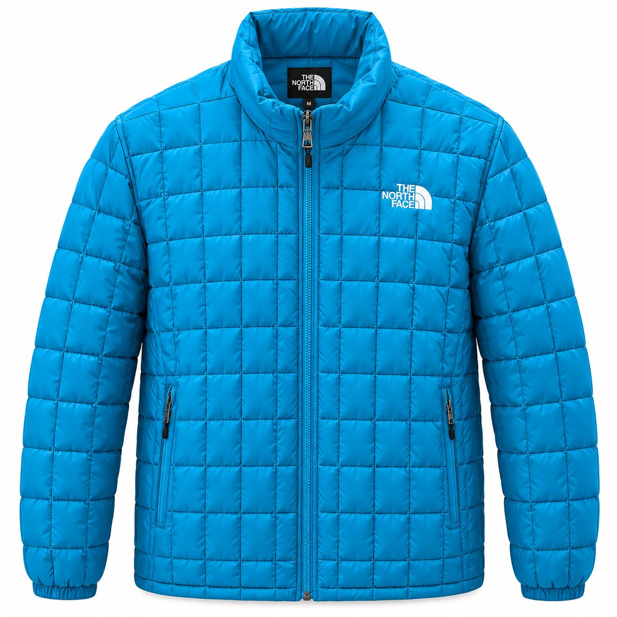 CHAMARRA CABALLERO NORTH FACE CUADROS AZUL TURQUESA M