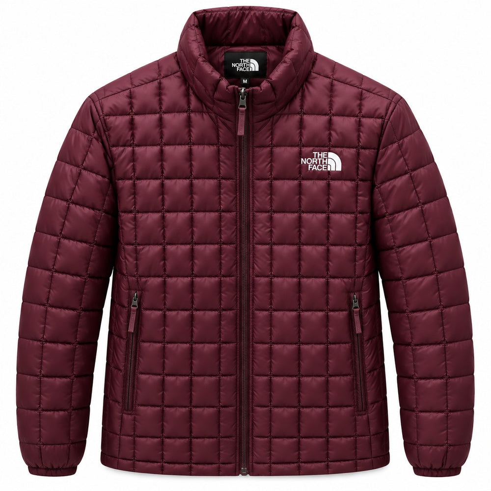 CHAMARRA CABALLERO NORTH FACE CUADROS VINO L