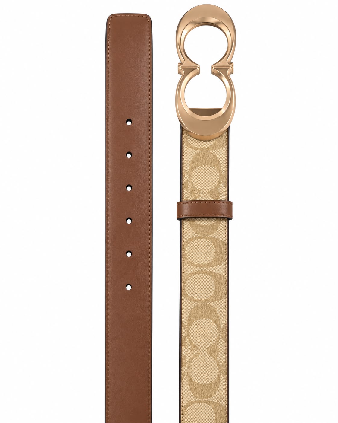 CINTURON DAMA COACH CC MONOGRAMA BEIGE S