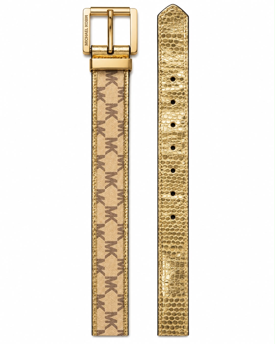 CINTURON DAMA MK F DORADO M