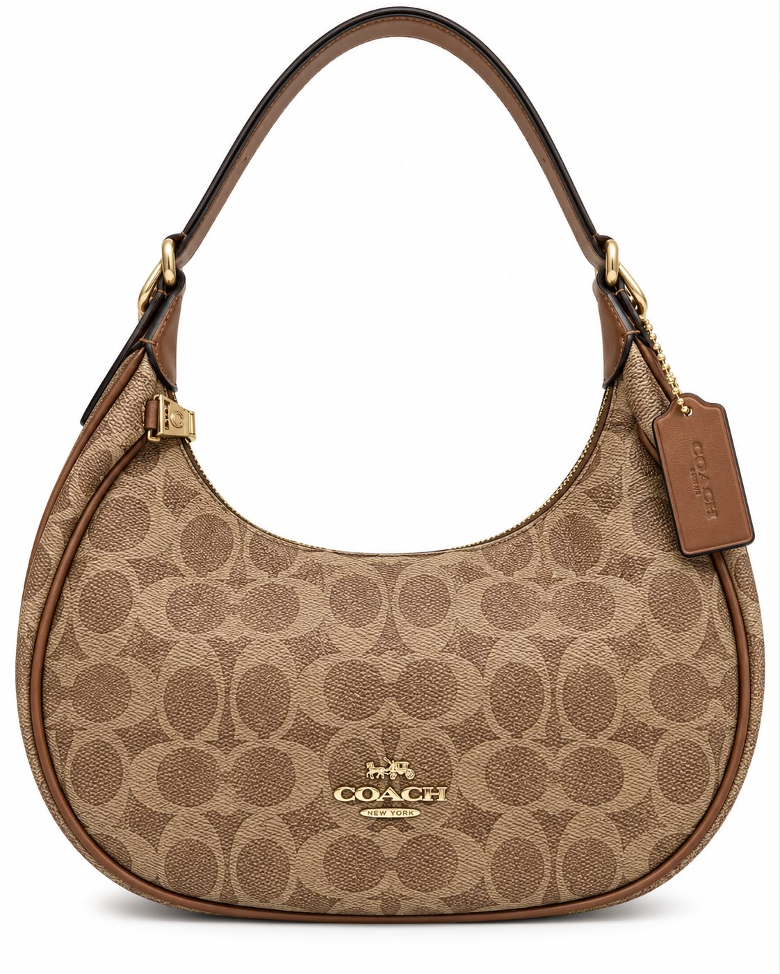 CROSSBODY COACH EMLY 2 CAFÉ CLARO RELIEVE S