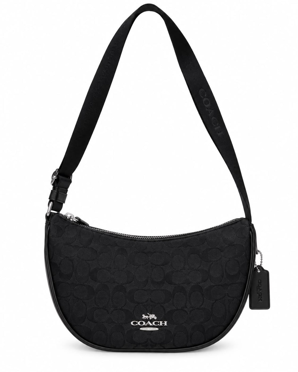 CROSSBODY COACH SIG JAC NEGRA MONOGRAMA