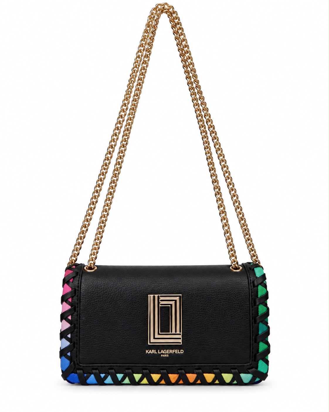 CROSSBODY KARL LAGERFELD COLORES NEGRO LISO