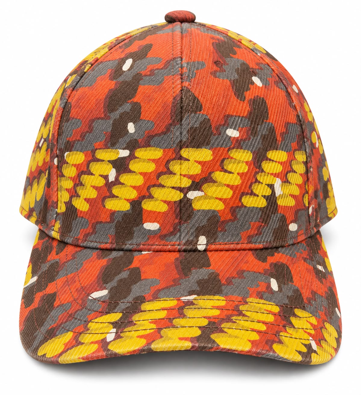 GORRA COACH NARANJA RAYAS