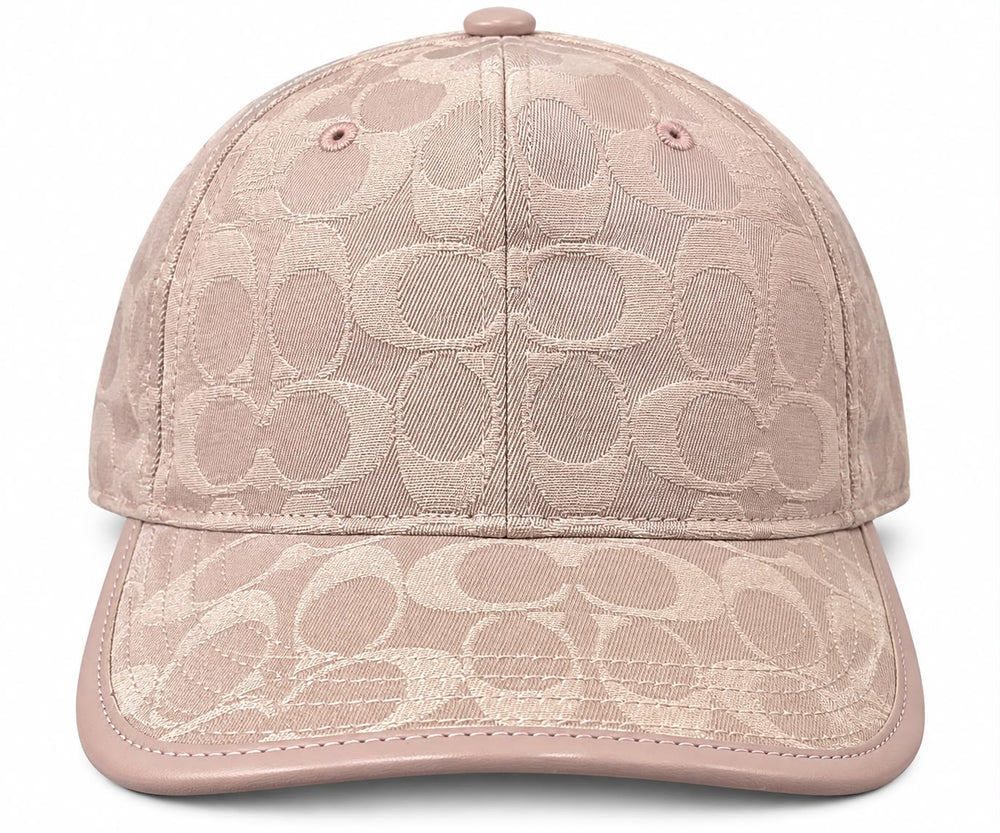 GORRA COACH ROSA MONOGRAMA