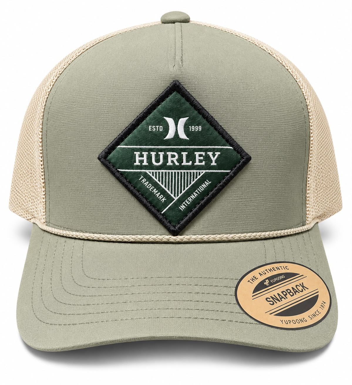 GORRA HURLEY VERDE ASPERO