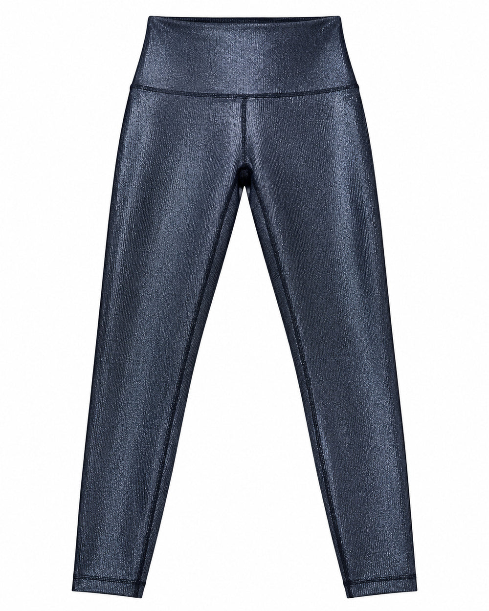 LEGGINGS DAMA LULU LEMON METALICO RAYAS AZUL 4