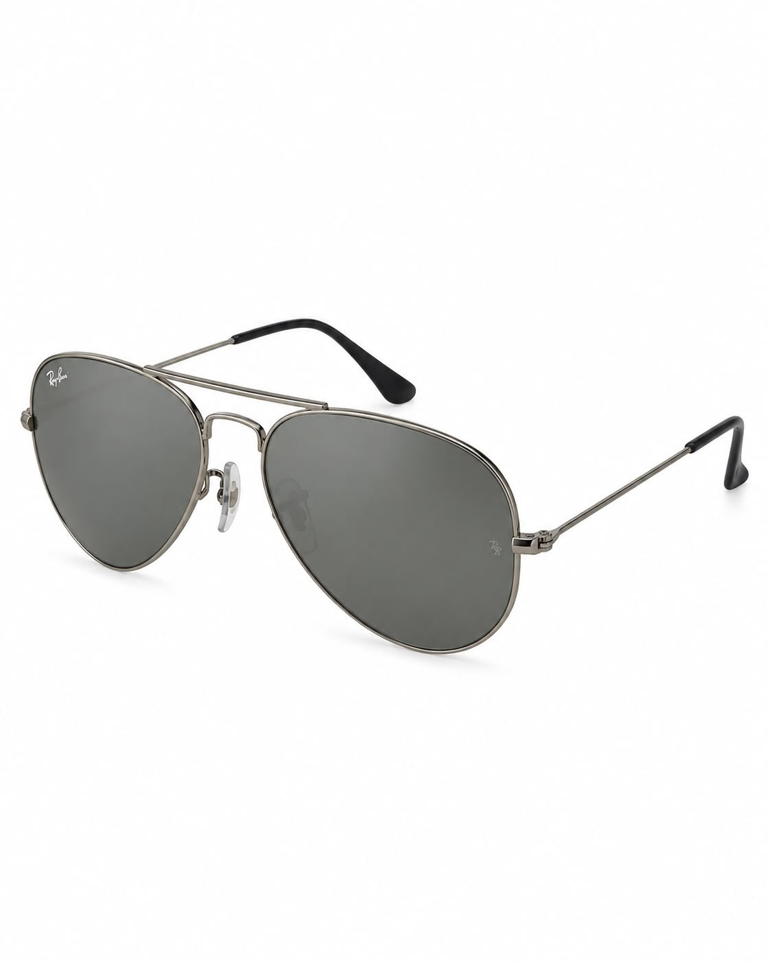 LENTES RAY BAN RB3025 W3277 AVIATOR GRIS ESPEJO PLATA GOTA CLASICO