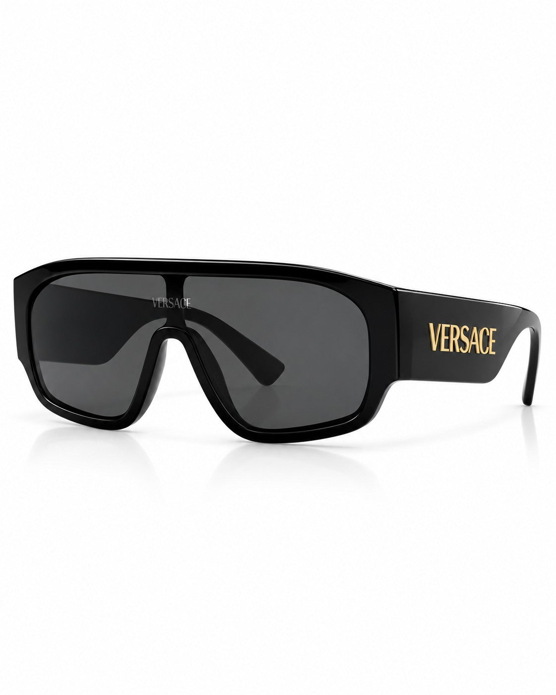 LENTES VERSACE VE4439 GB1/87 NEW AVIATOR BLACK GOLD