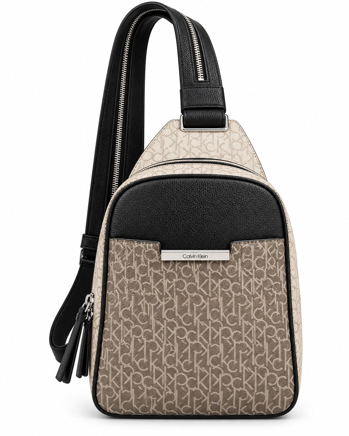 MOCHILA CK DAMA MOD2 CAFÉ RELIEVE