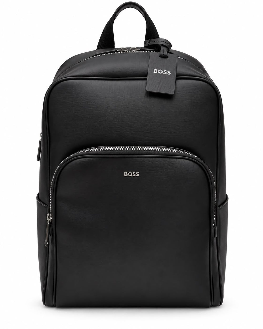 MOCHILA HUGO BOSS MOD2 PIEL NEGRA