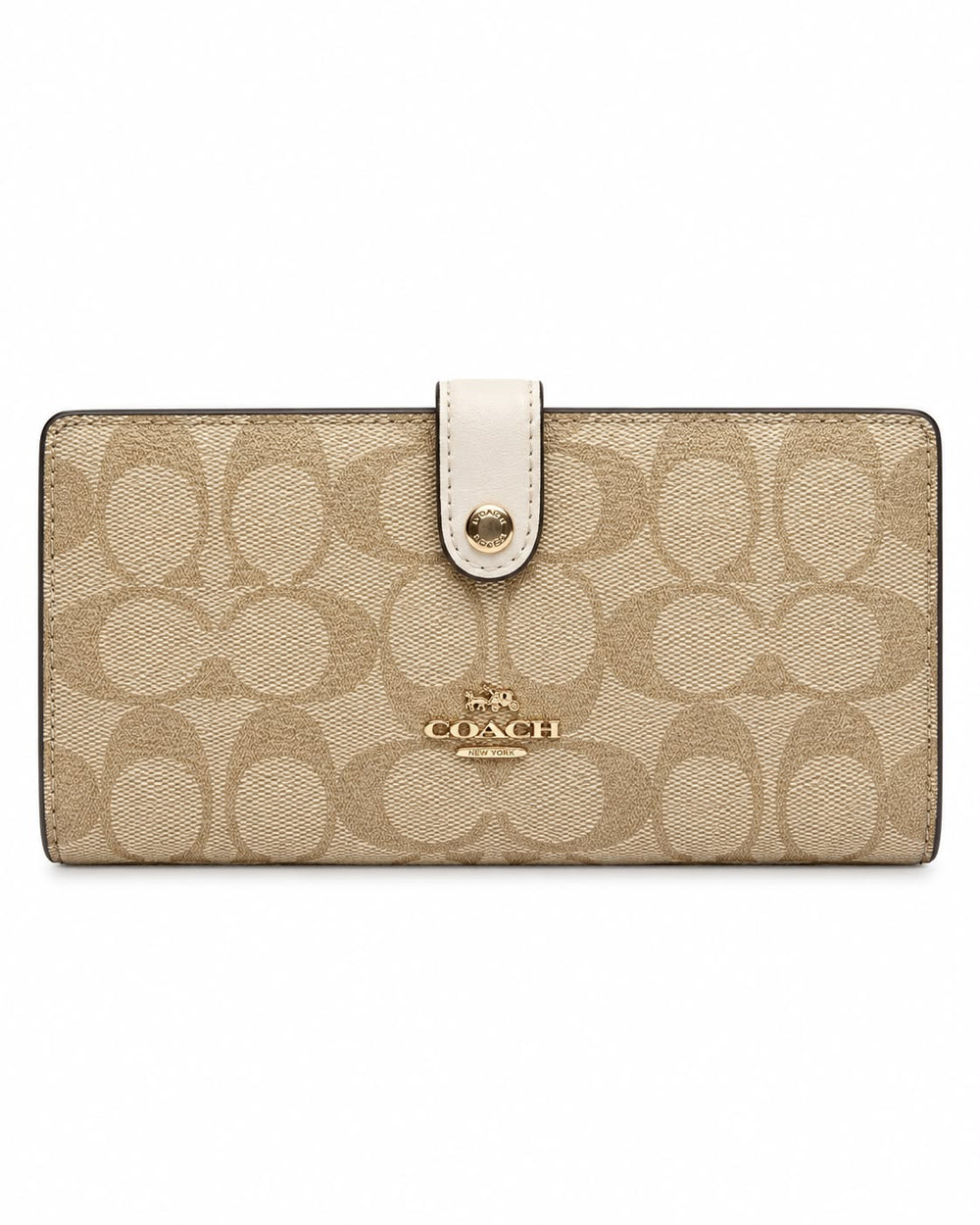 MONEDERO COACH MOD1 BEIGE RELIEVE