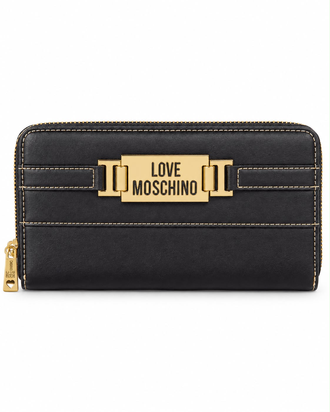 MONEDERO MOSCHINO MOD1 NEGRO