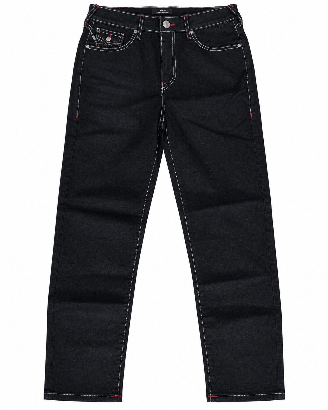 PANTALON TRUE RELIGION STYLE 600592 COLOR RINSE BLACK HALLE SN HR FLAP SKINNY 31