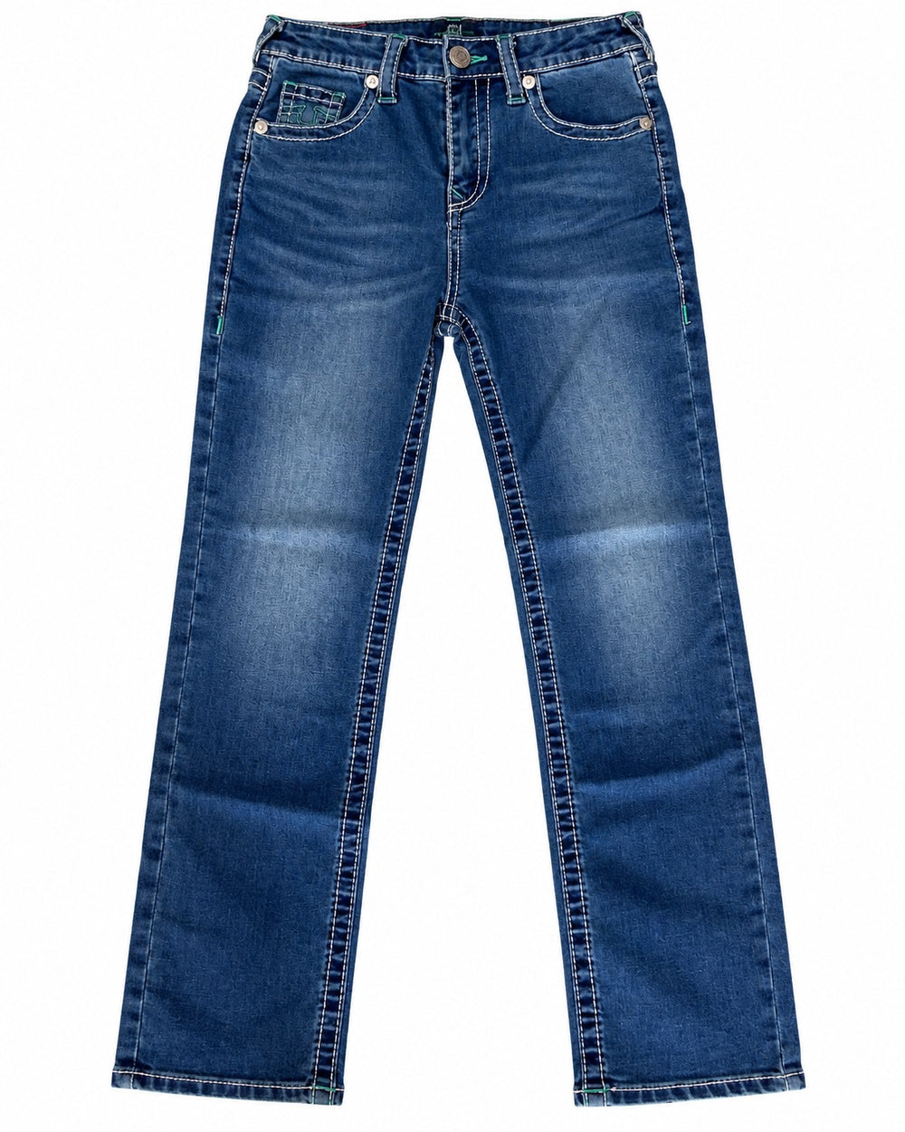 PANTALON TRUE RELIGION STYLE 600340 COLOR MEDIUM ABYSS WASH HALLE BIG HR SKINNY 26