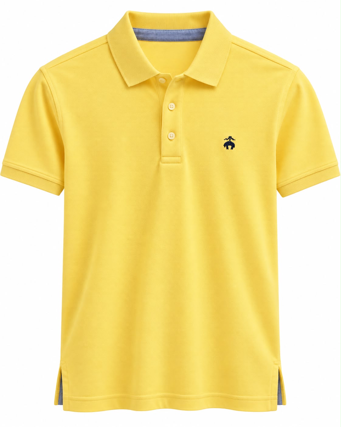 PLAYERA CABALLERO BROOKS BROT. CUELLO POLO AMARILLO ORIGINAL FIT 27 320001 4144 00209299 RN 93986 M
