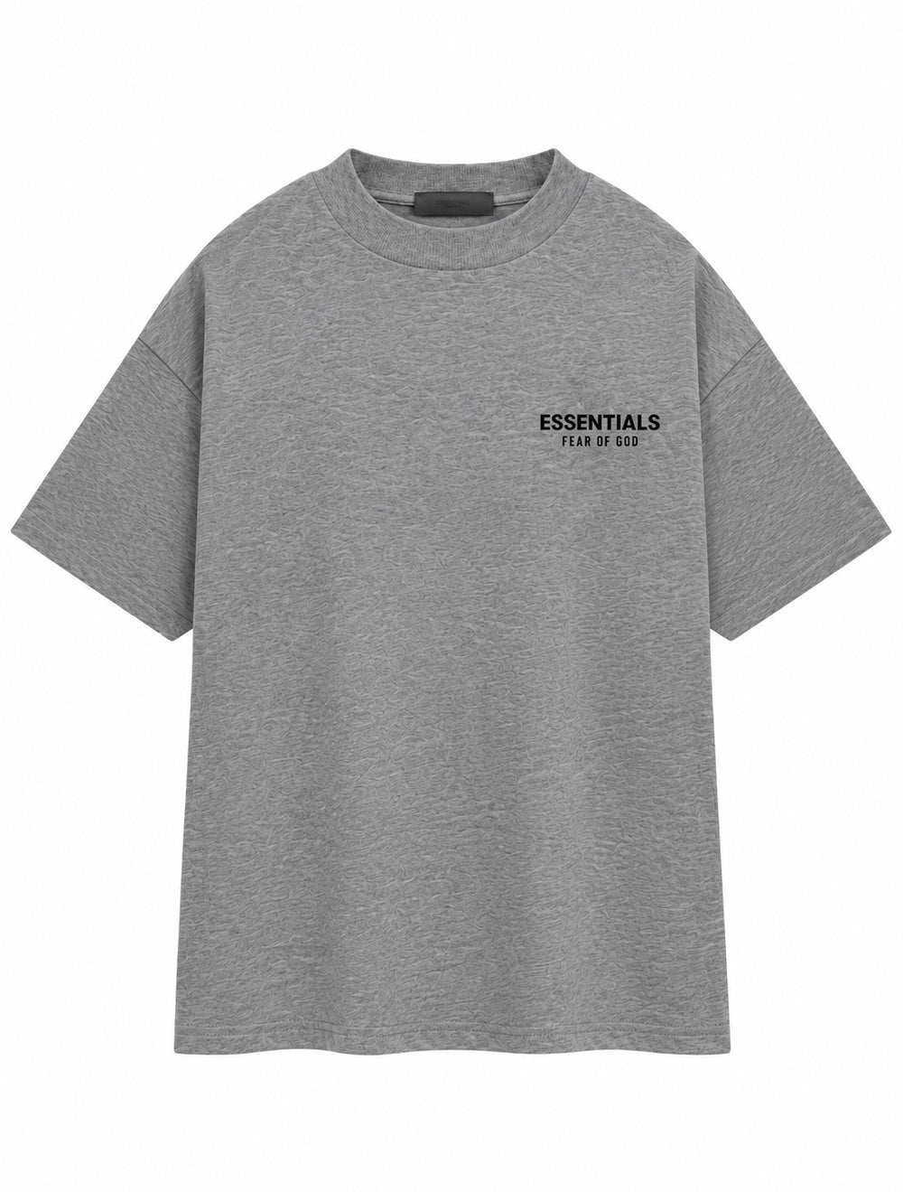 PLAYERA CABALLERO ESSENTIALS CUELLO REDONDO GRIS