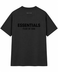 PLAYERA CABALLERO ESSENTIALS CUELLO REDONDO NEGRO