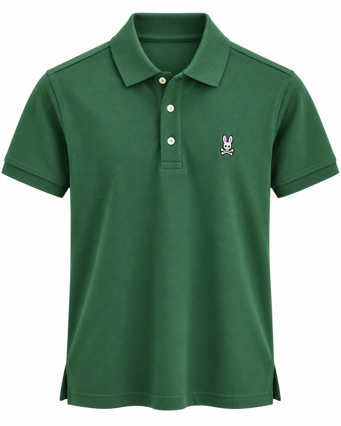 PLAYERA CABALLERO PSYCHO BUNNY T POLO VERDE LOGO PEQUEÑO PECHO IZQUIERDO 6