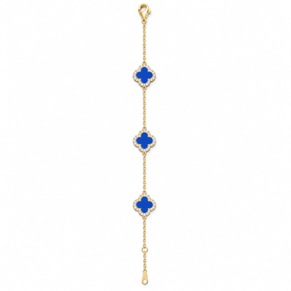 PULSERA ESTILO VAN CLEEF METAL