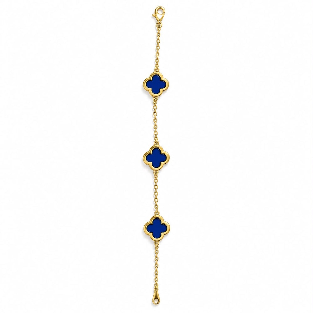 PULSERA ESTILO VAN CLEEF METAL