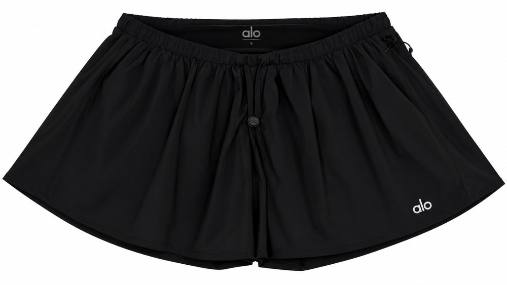 SHORT ALO BREEZY NEGRO S