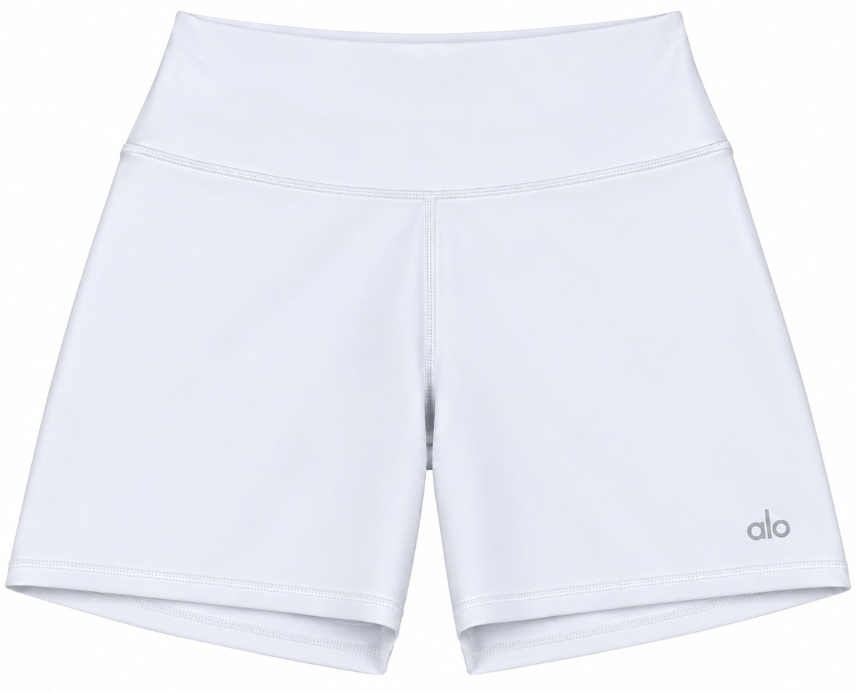 SHORT ALO HIGH WAIST BLANCO XS